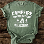 Campfire Conversations Hit Different T-Shirt