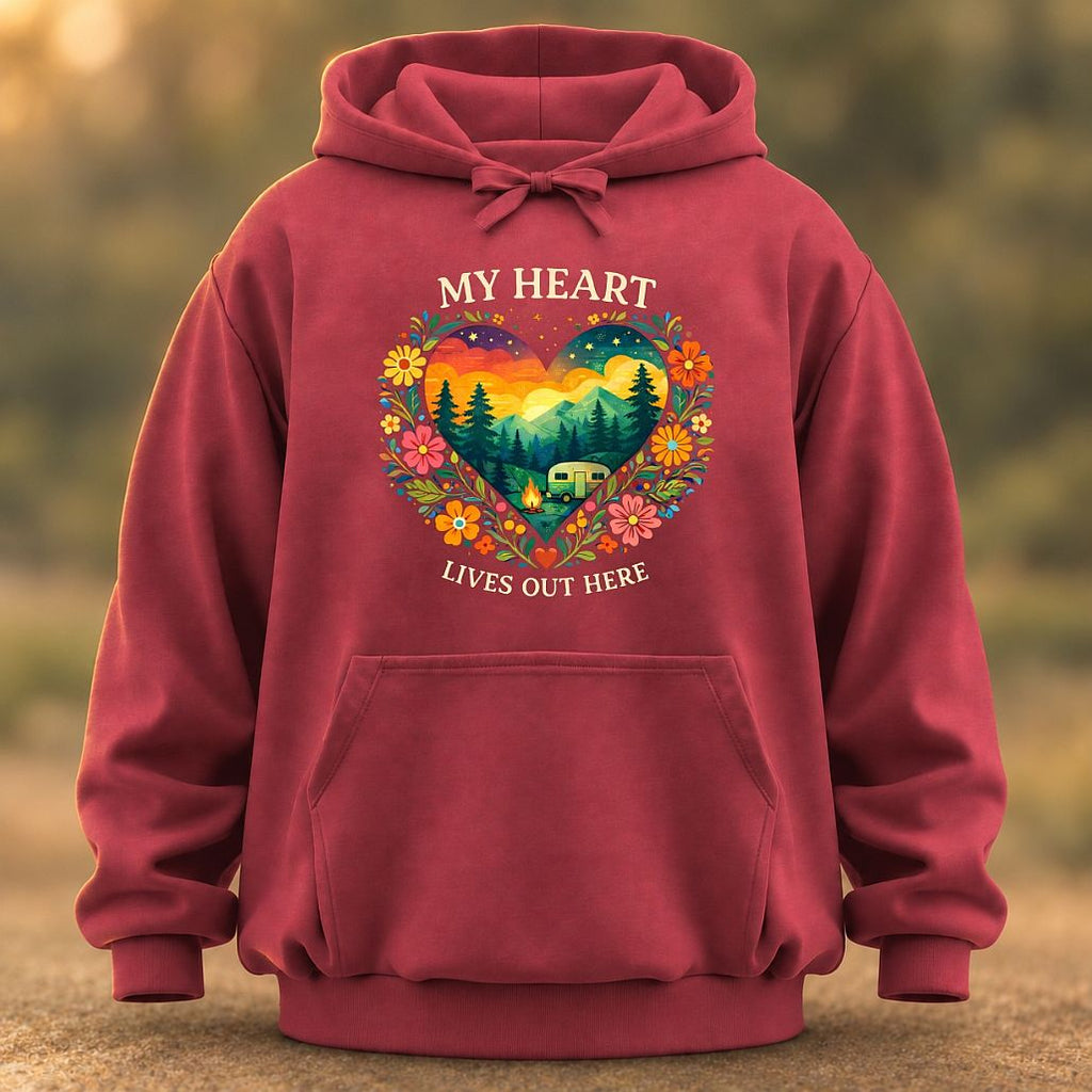 My Heart Lives Out Here Hoodie