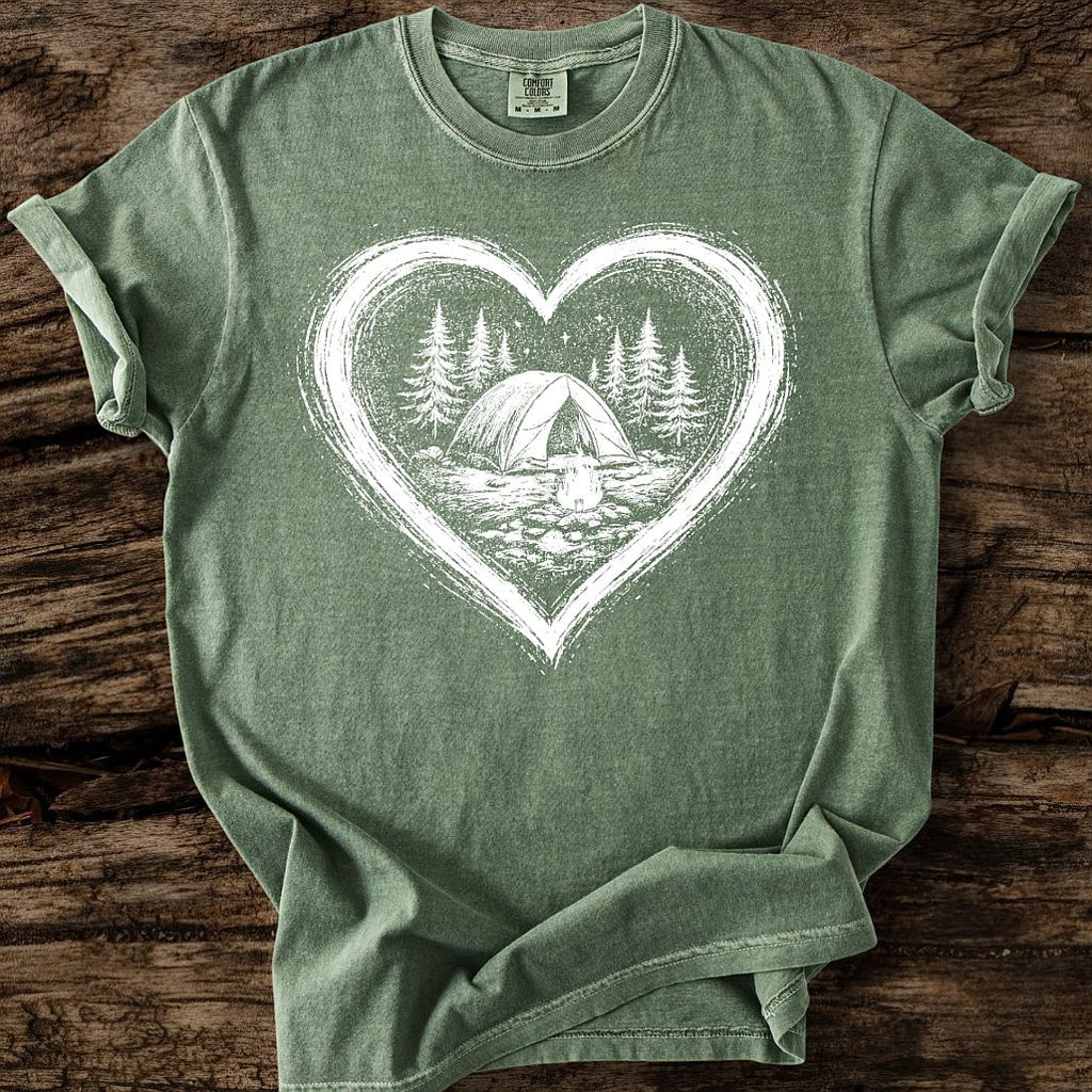 Camping Heart T-Shirt