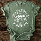 Take Only Memories, Leave Only Footprints T-Shirt