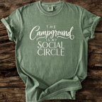 The Campground Is My Social Circle T-Shirt