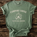 Campfire Coffee Tastes Like Freedom T-Shirt