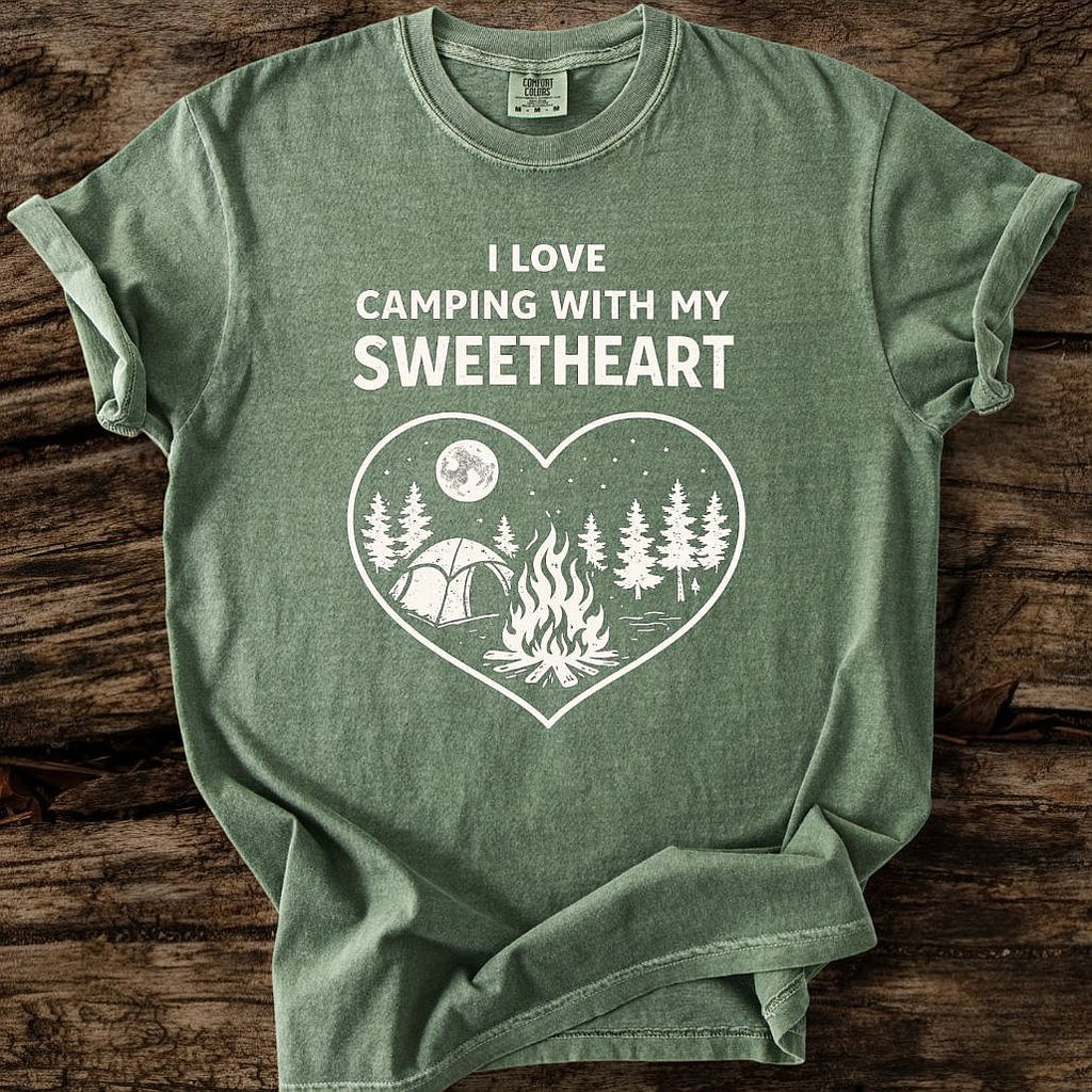 Camping With My Sweetheart T-Shirt