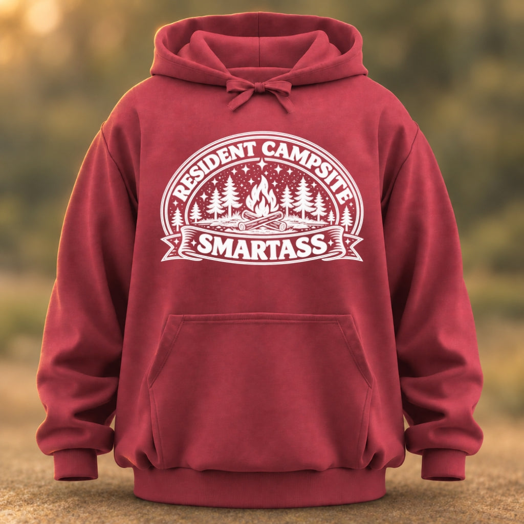 Resident Campsite Smartass Hoodie