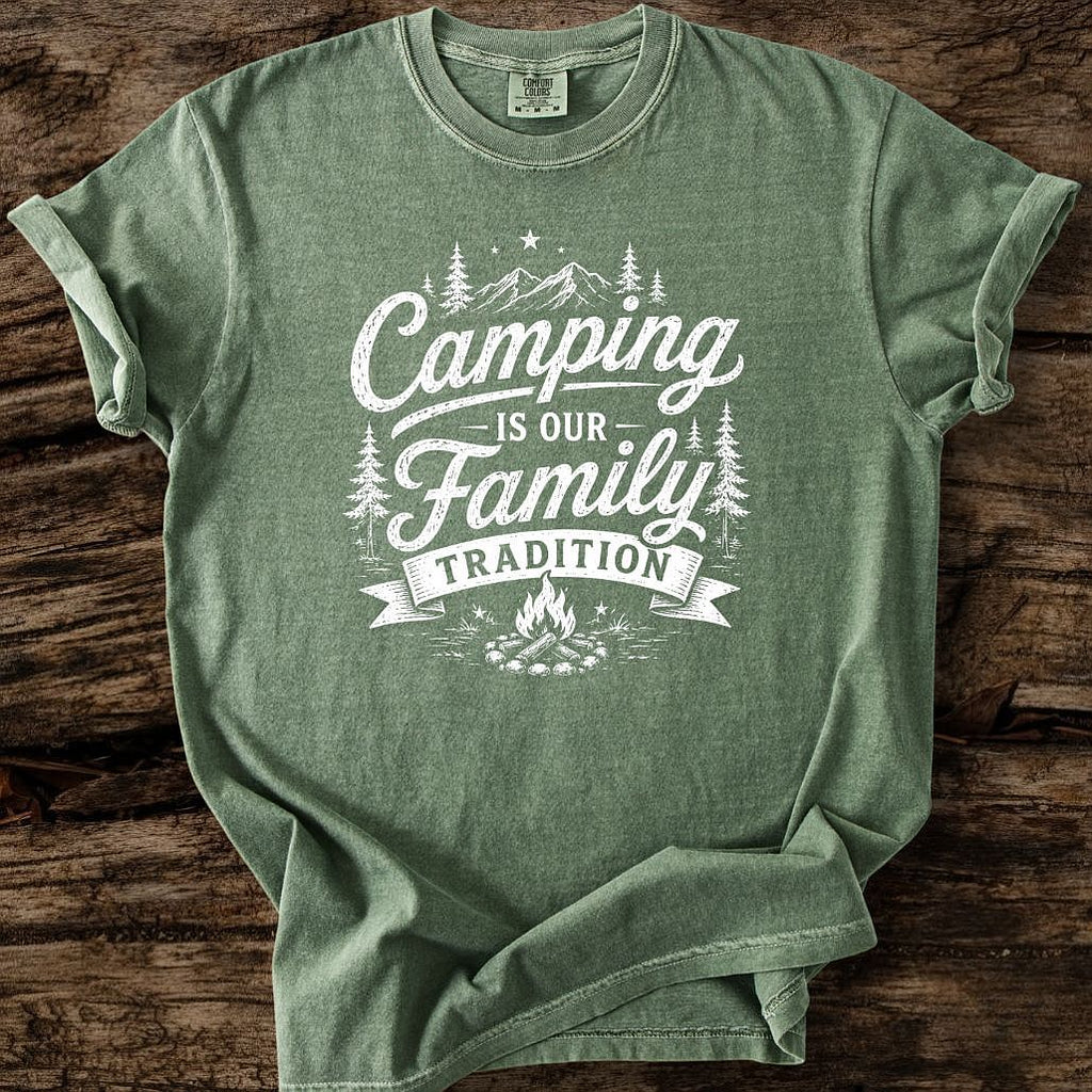 Camping Is Our Family Tradition T-Shirt