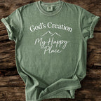 God's Creation My Happy Place T-Shirt