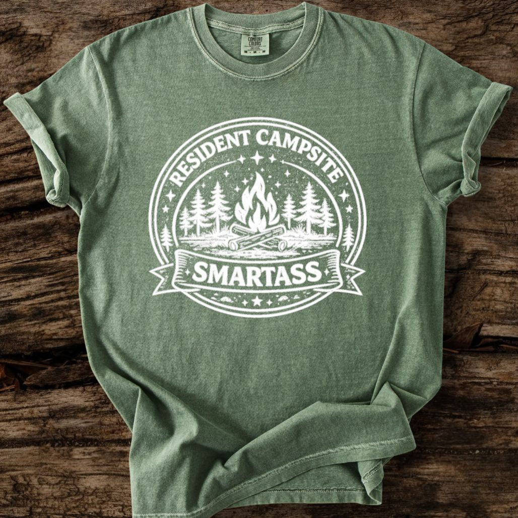 Resident Campsite Smartass T-Shirt