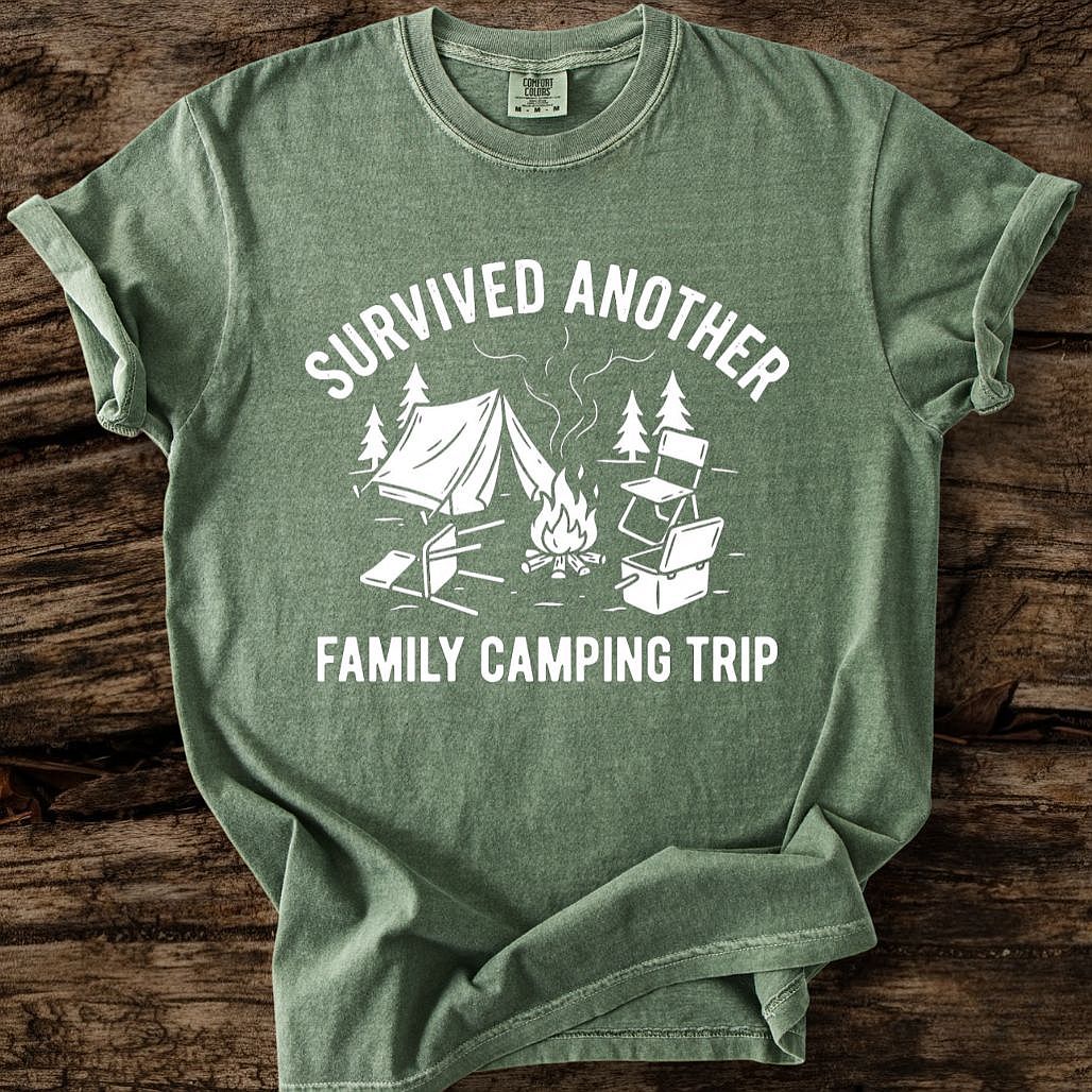 Survived Another Family Camping Trip T-Shirt