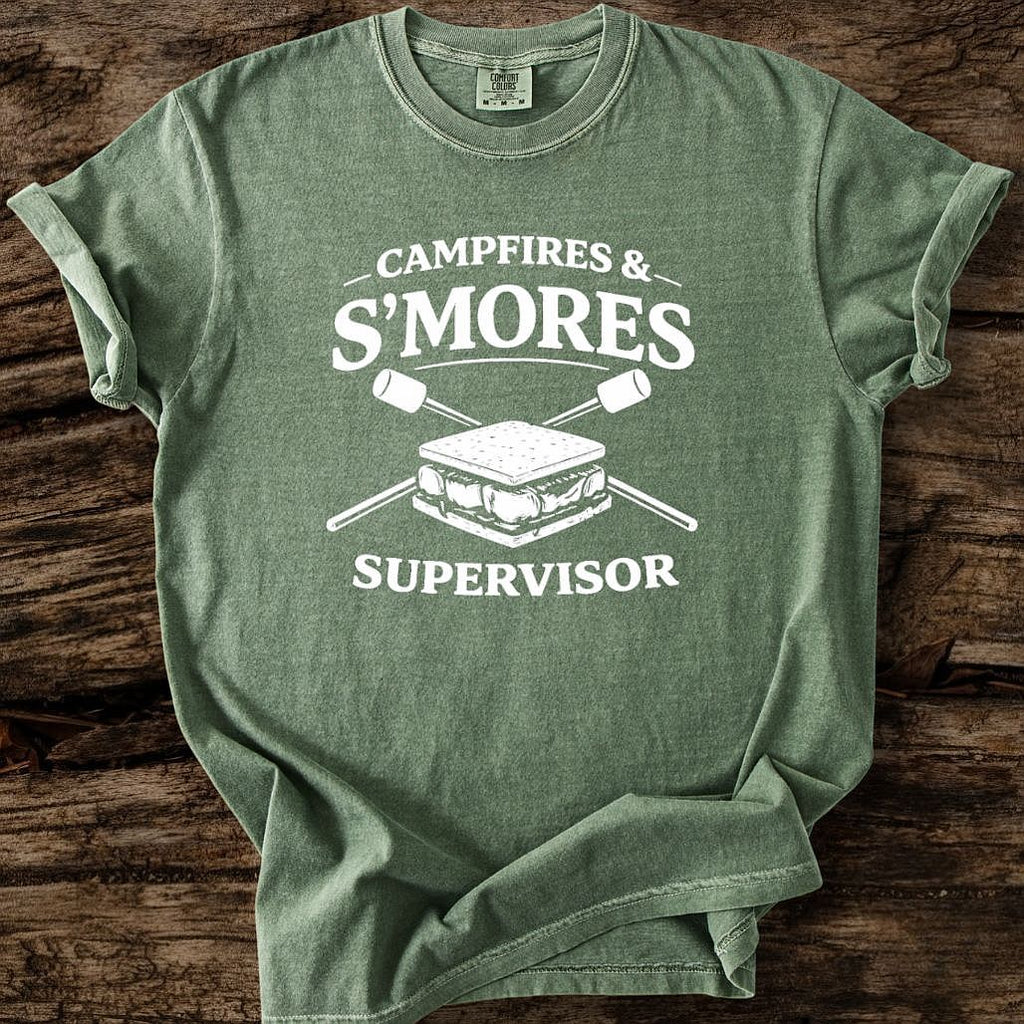 Campfires & S'mores Supervisor T-Shirt