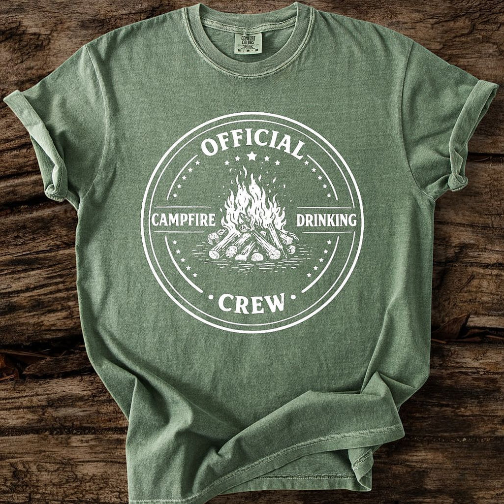 Campfire Drinking Crew T-Shirt