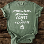 Morning Coffee & Campfire T-Shirt