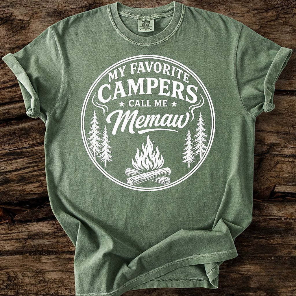 My Favorite Campers Call Me Memaw T-Shirt
