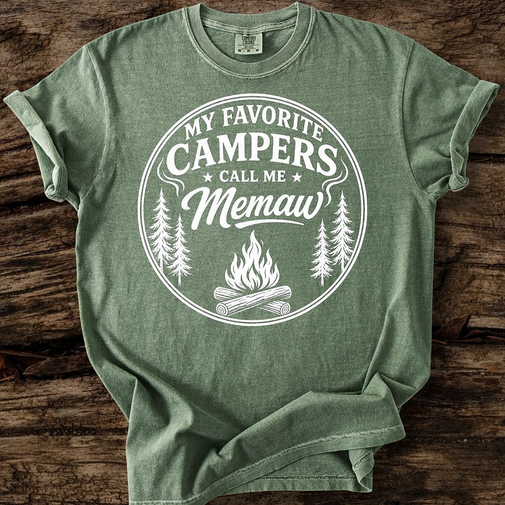 My Favorite Campers Call Me Memaw T-Shirt