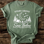 Stars Above, Sass Below T-Shirt