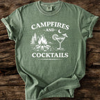 Campfires And Cocktails T-Shirt