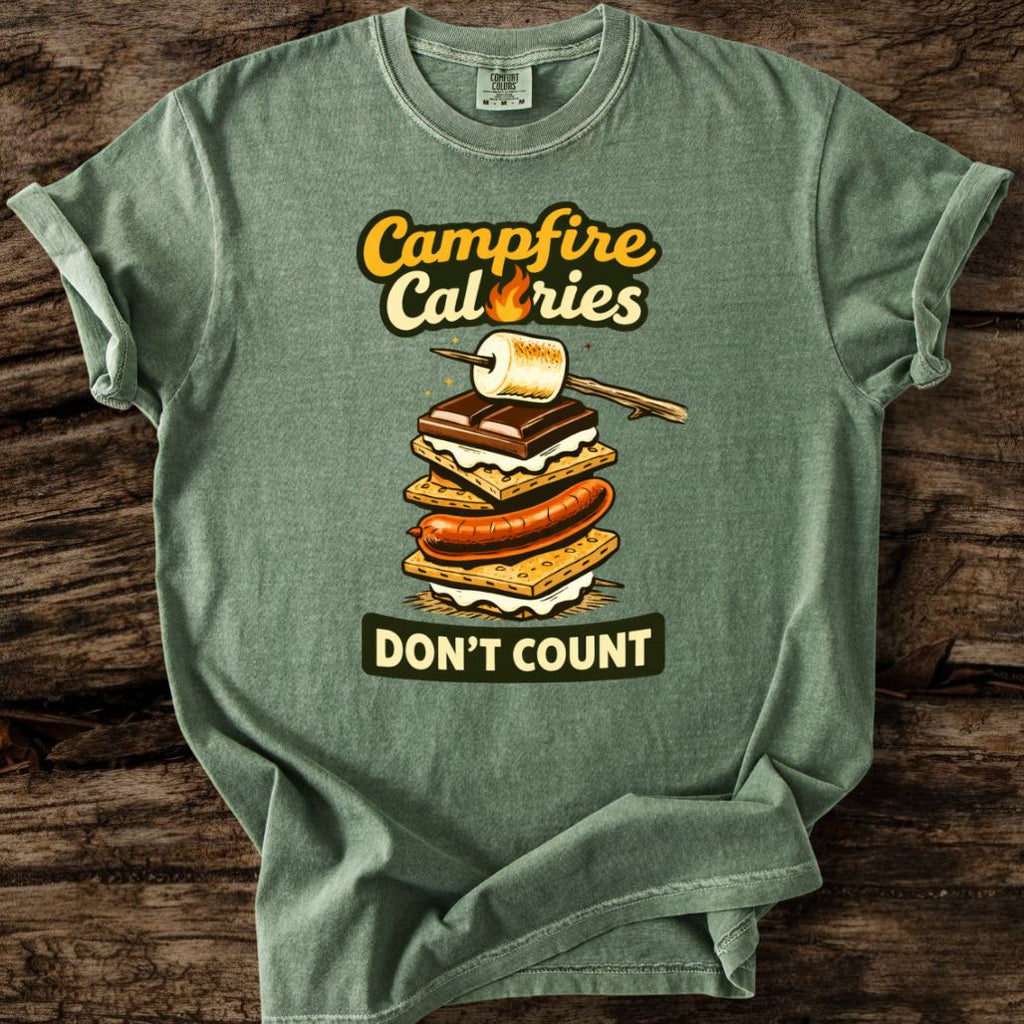 Campfire Calories Don't Count T-Shirt