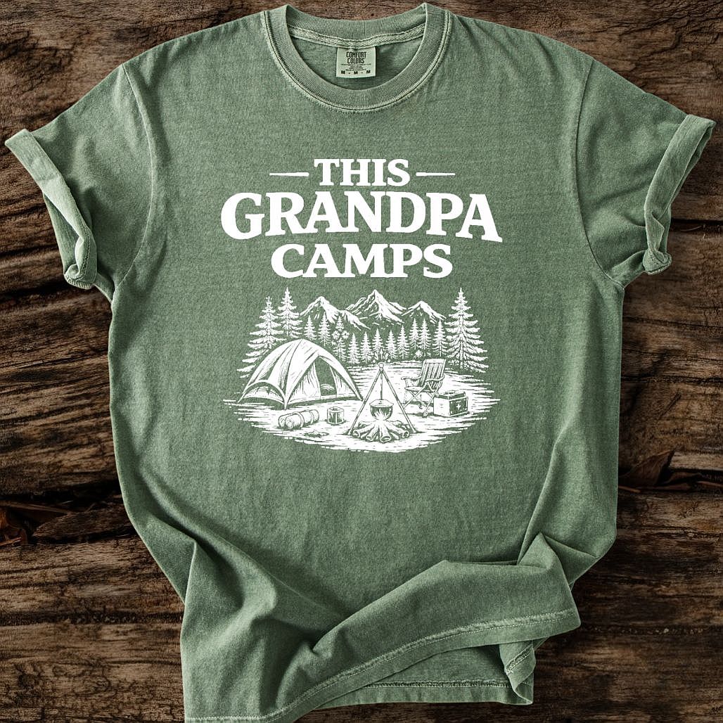 This Grandpa Camps T-Shirt