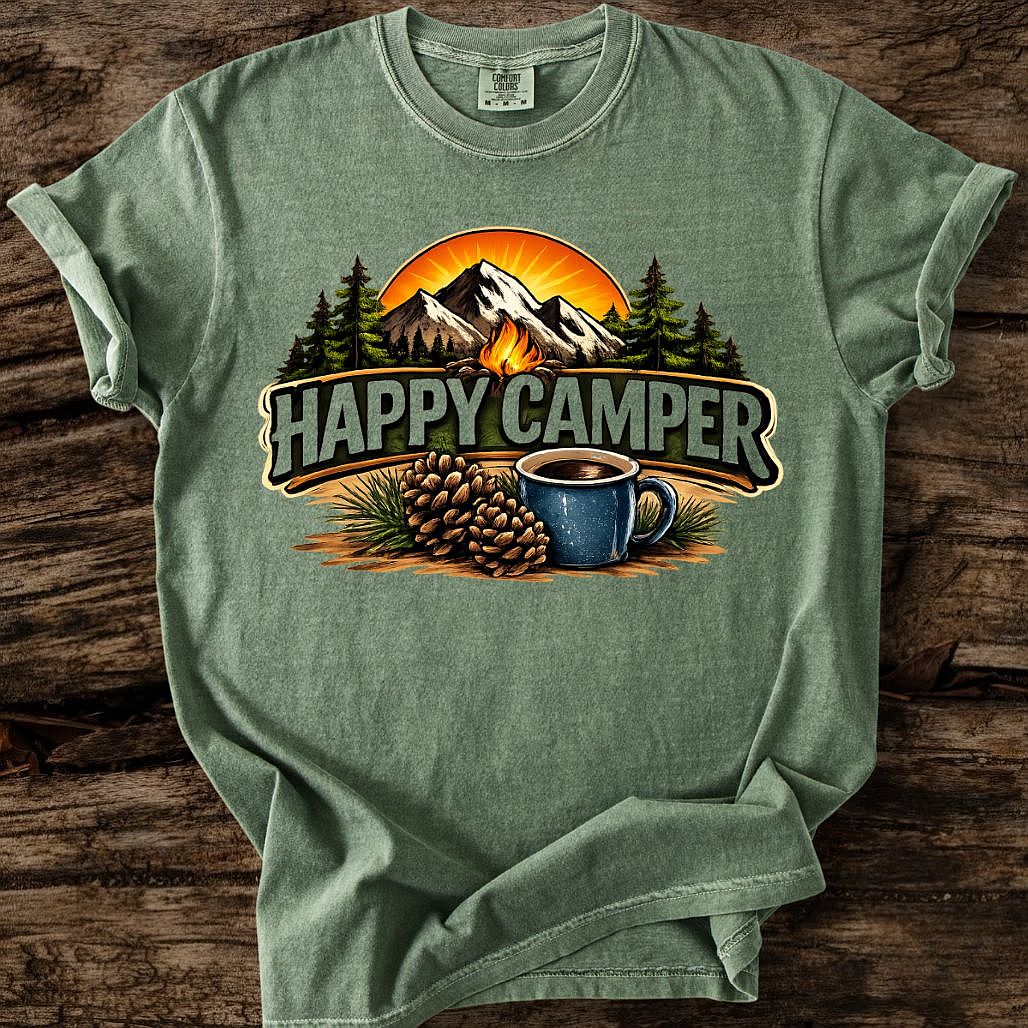 t shirt camping Midnight Campfire T-Shirt – Camp Vibes Tees