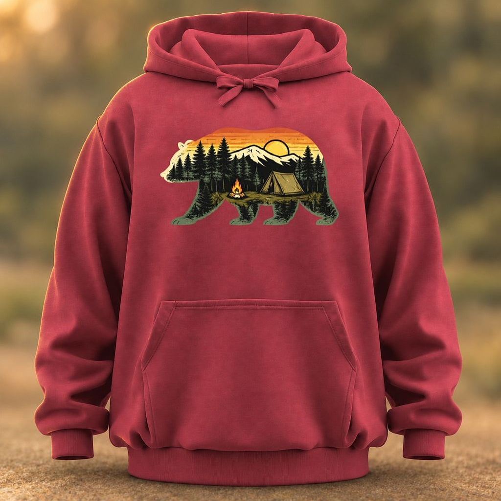 Bear Silhouette Hoodie
