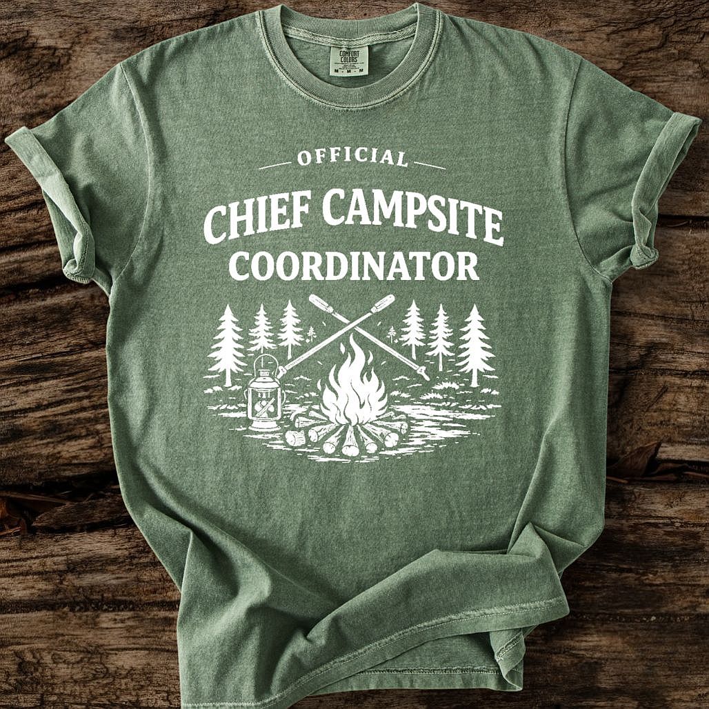 Official Chief Campsite Coordinator T-Shirt