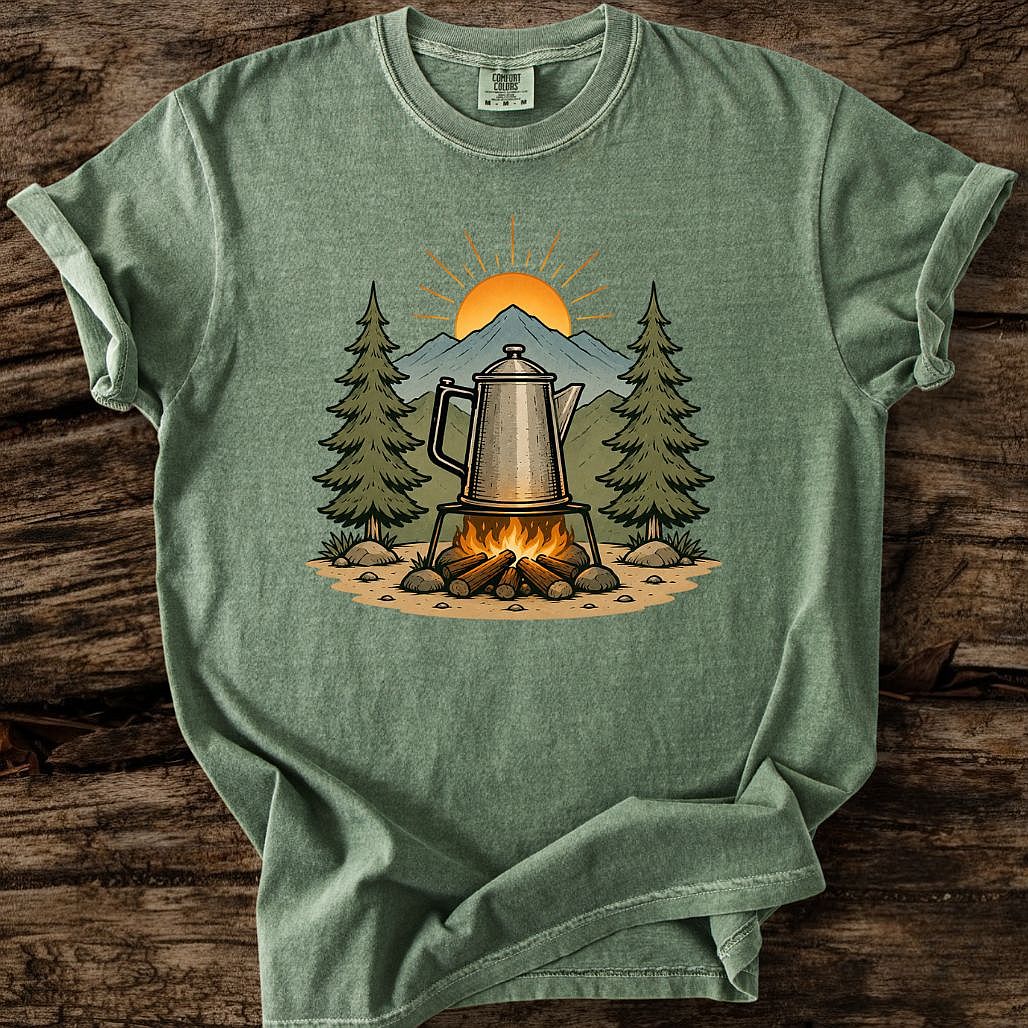 Camp Coffee Pot T-Shirt