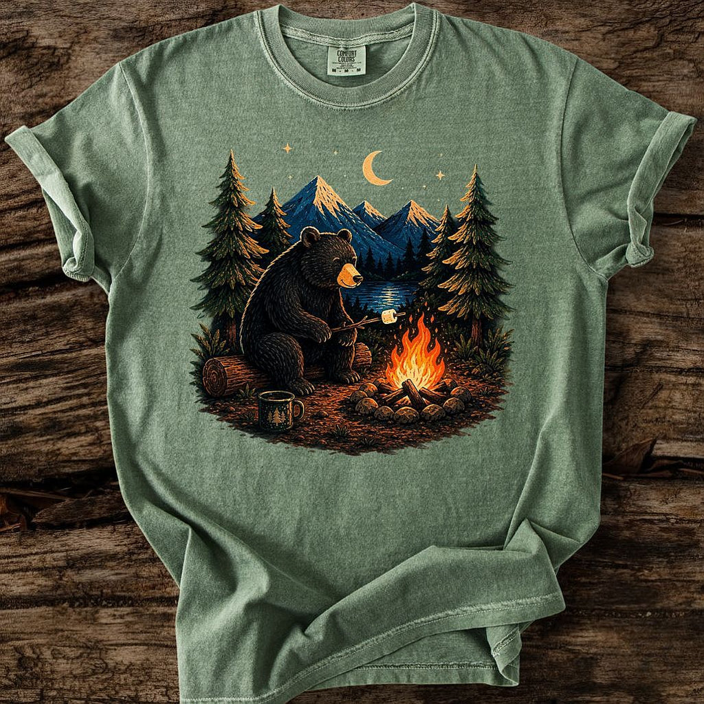 Campfire Bear T-Shirt
