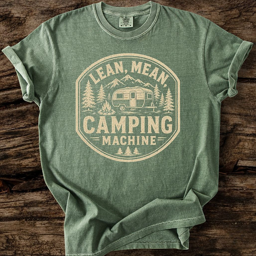 Lean Mean Camping Machine T-Shirt