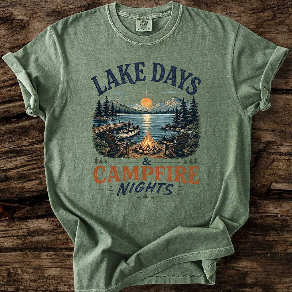 Lake Days & Campfire Nights T-Shirt