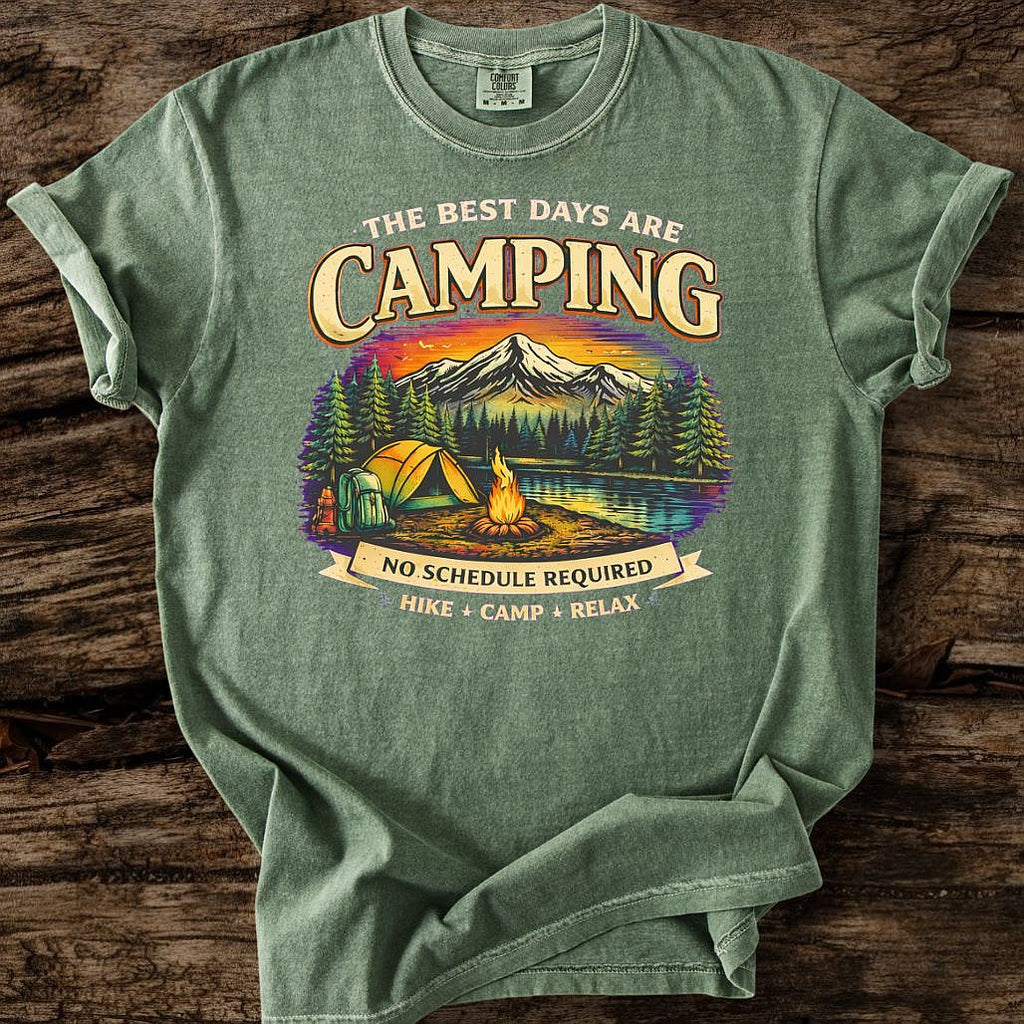 Best Days Are Camping T-Shirt