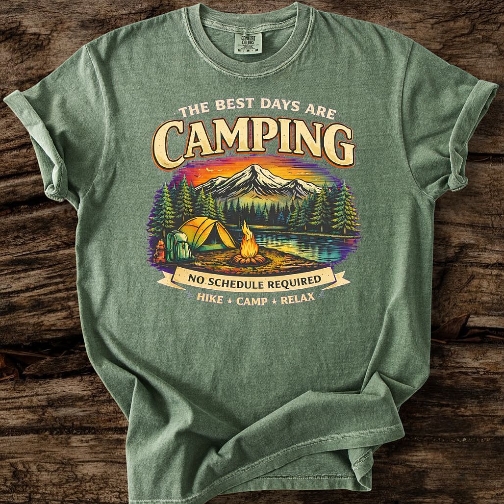 Best Days Are Camping T-Shirt