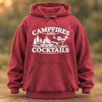 Campfires And Cocktails Hoodie