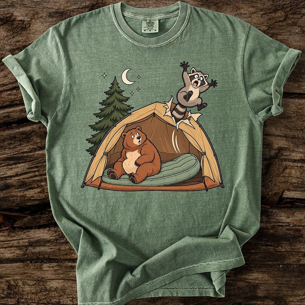 Raccoon Lift Off T-Shirt