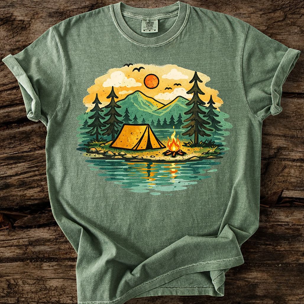 Campfire Reflections T-Shirt
