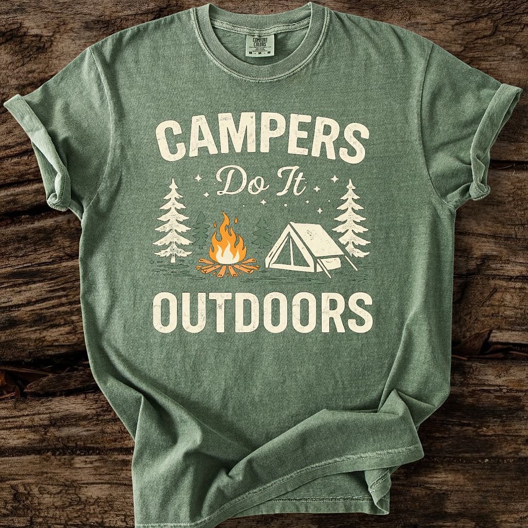 Campers Do It Outdoors T-Shirt