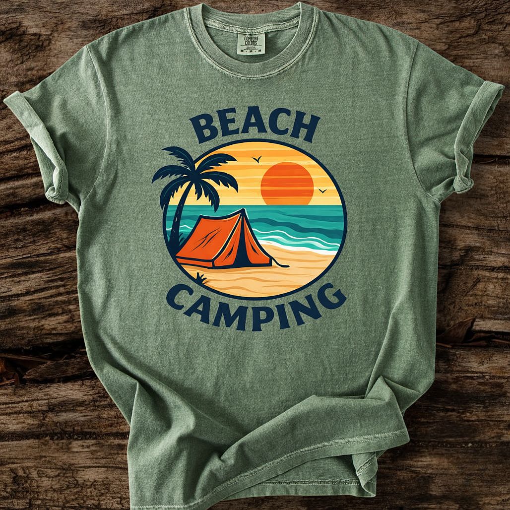 Beach Camping T-Shirt