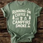 Running On Coffee And Campfire Smoke T-Shirt