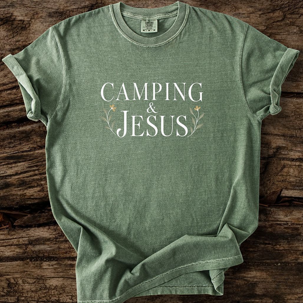 Camping & Jesus T-Shirt
