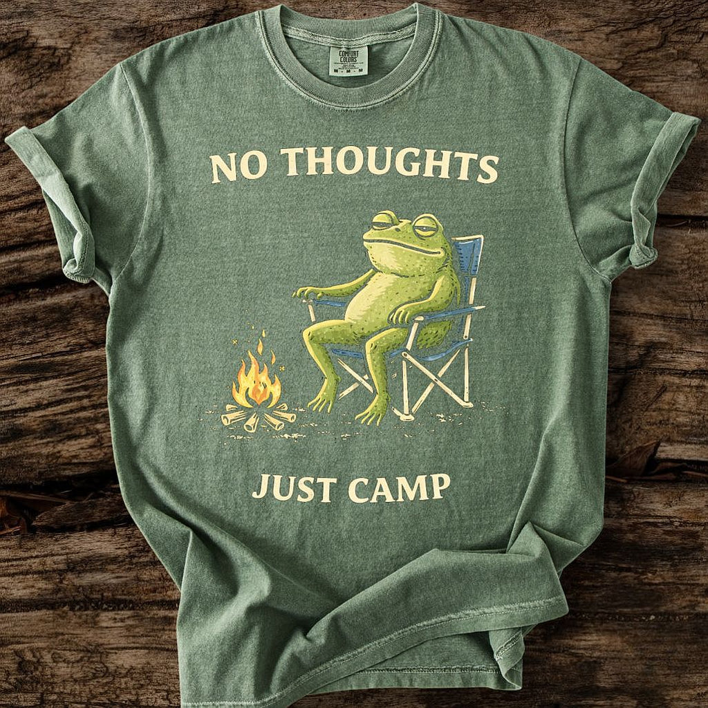 No Thoughts Just Camp T-Shirt