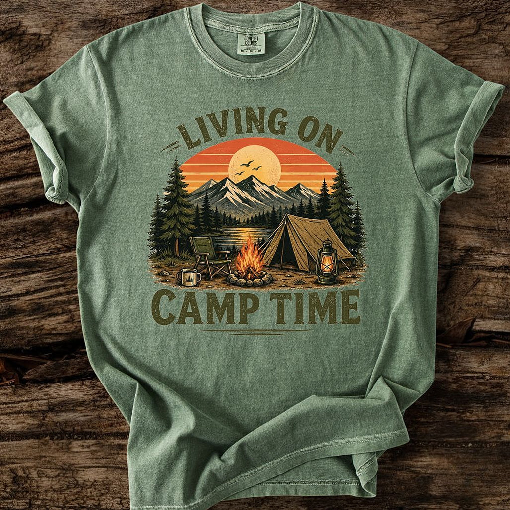 Living On Camp Time T-Shirt
