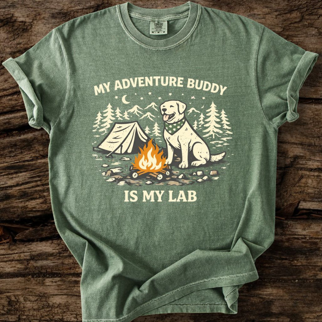 My Adventure Buddy Is My Lab T-Shirt