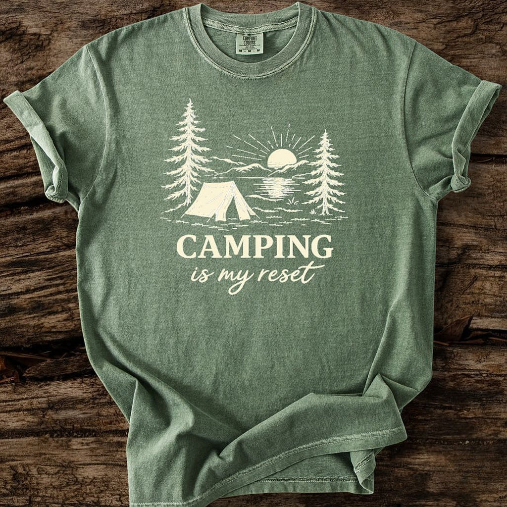 Camping Is My Reset T-Shirt