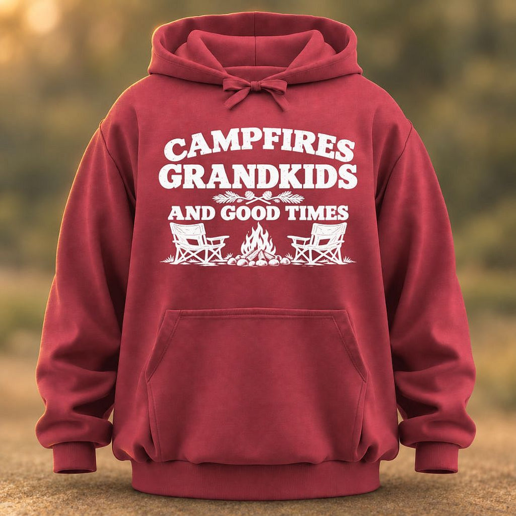 Campfires Coffee And Good Times Hoodie