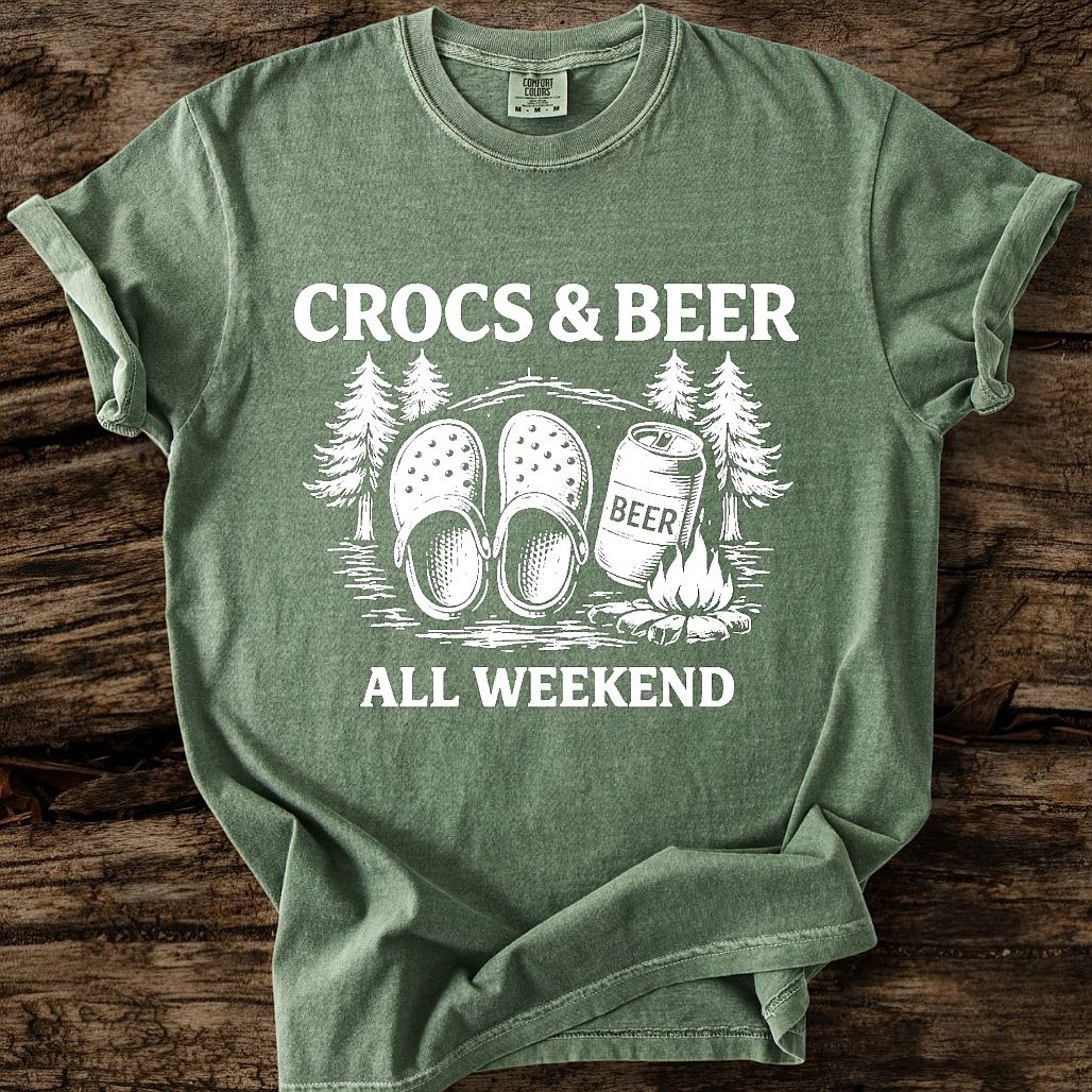 Crocs & Beer All Weekend T-Shirt