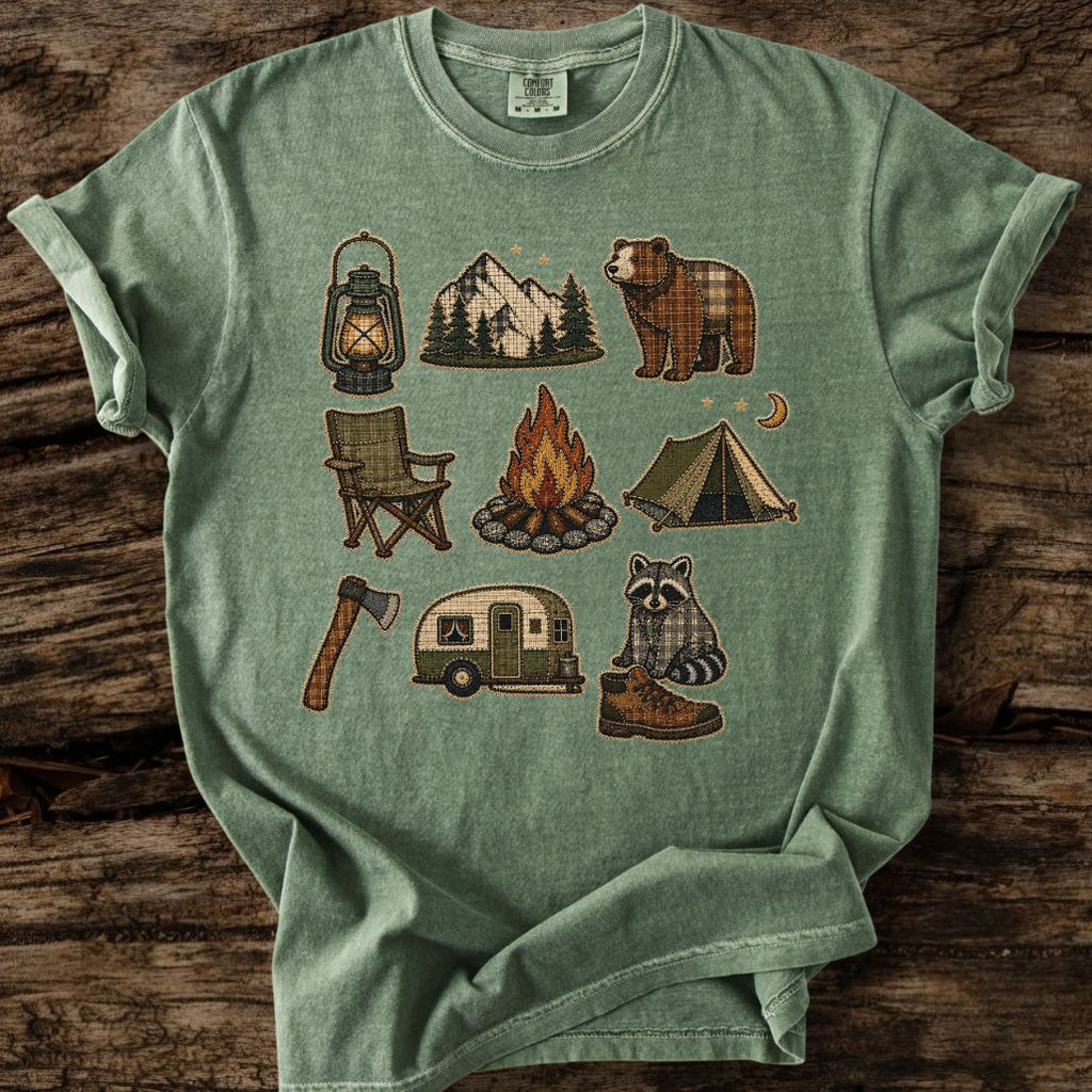 Camp Keepsakes Faux Patchwork T-Shirt