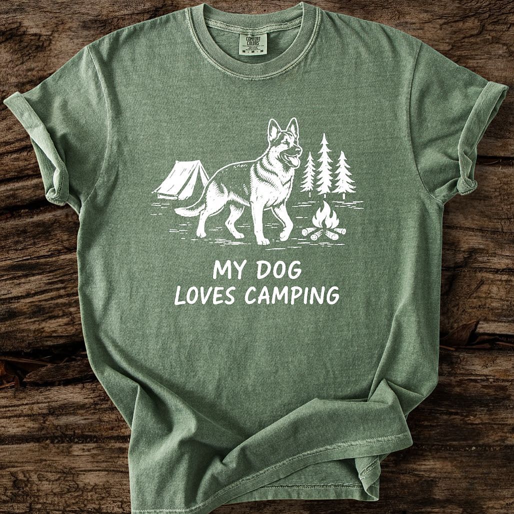 My Dog Loves Camping T-Shirt