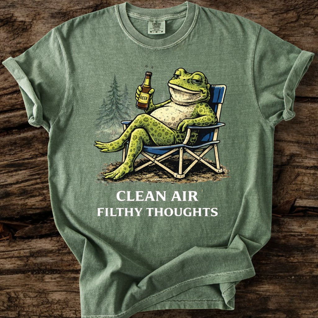 Clean Air - Filthy Thoughts T-Shirt