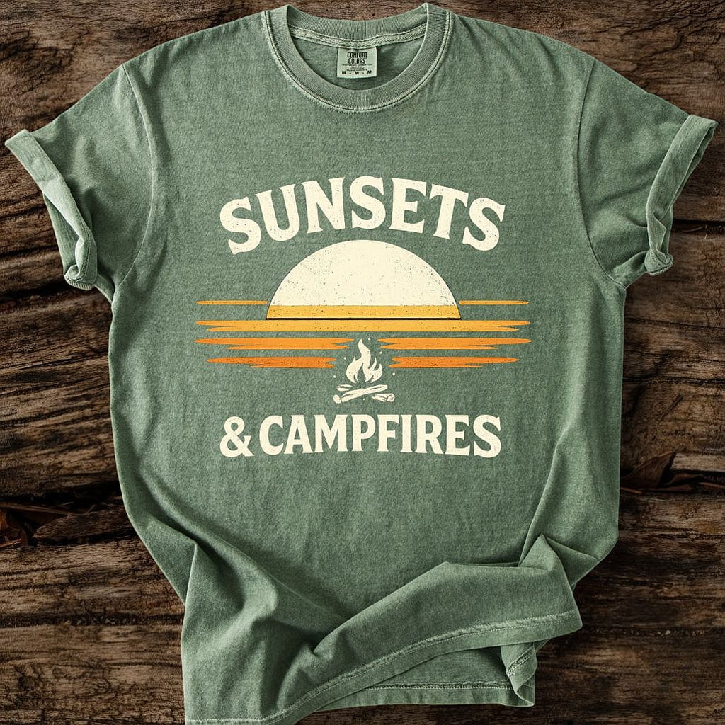 Sunsets & Campfires T-Shirt