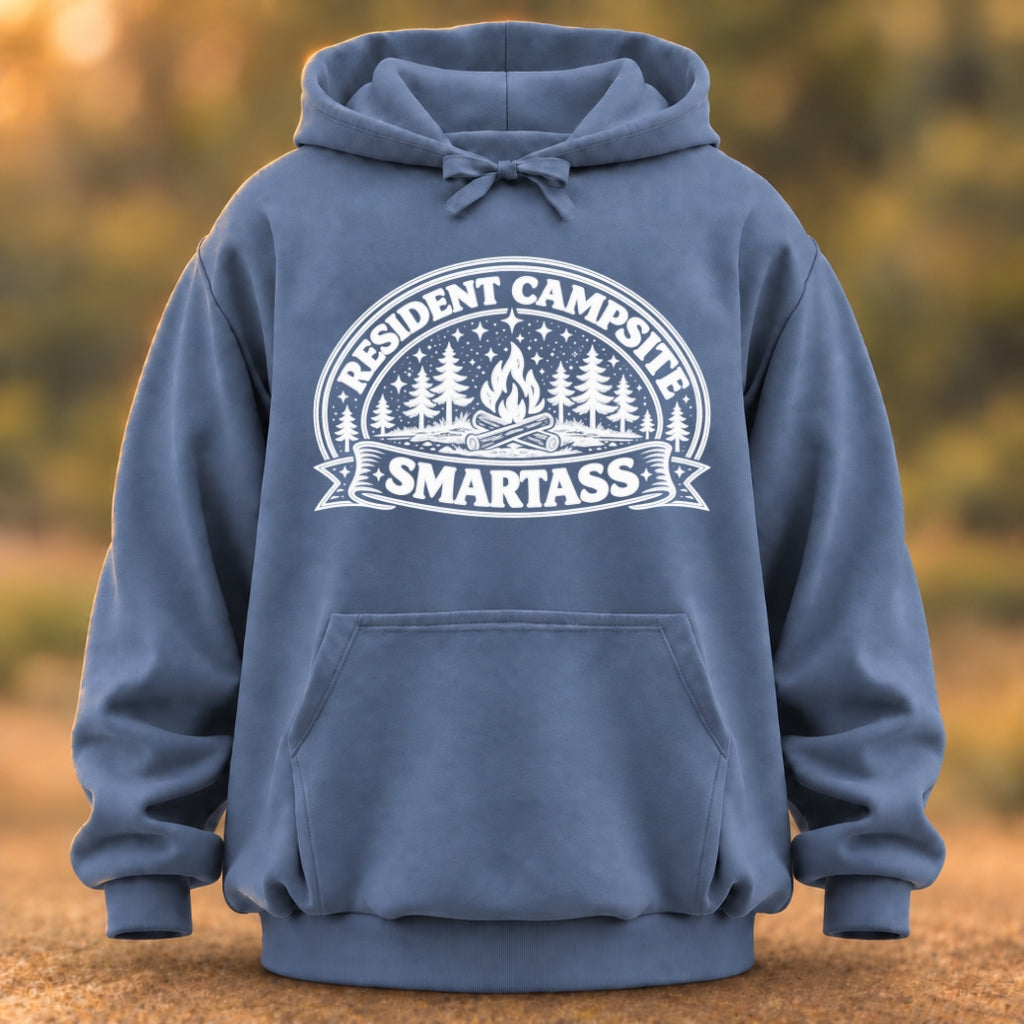 Resident Campsite Smartass Hoodie