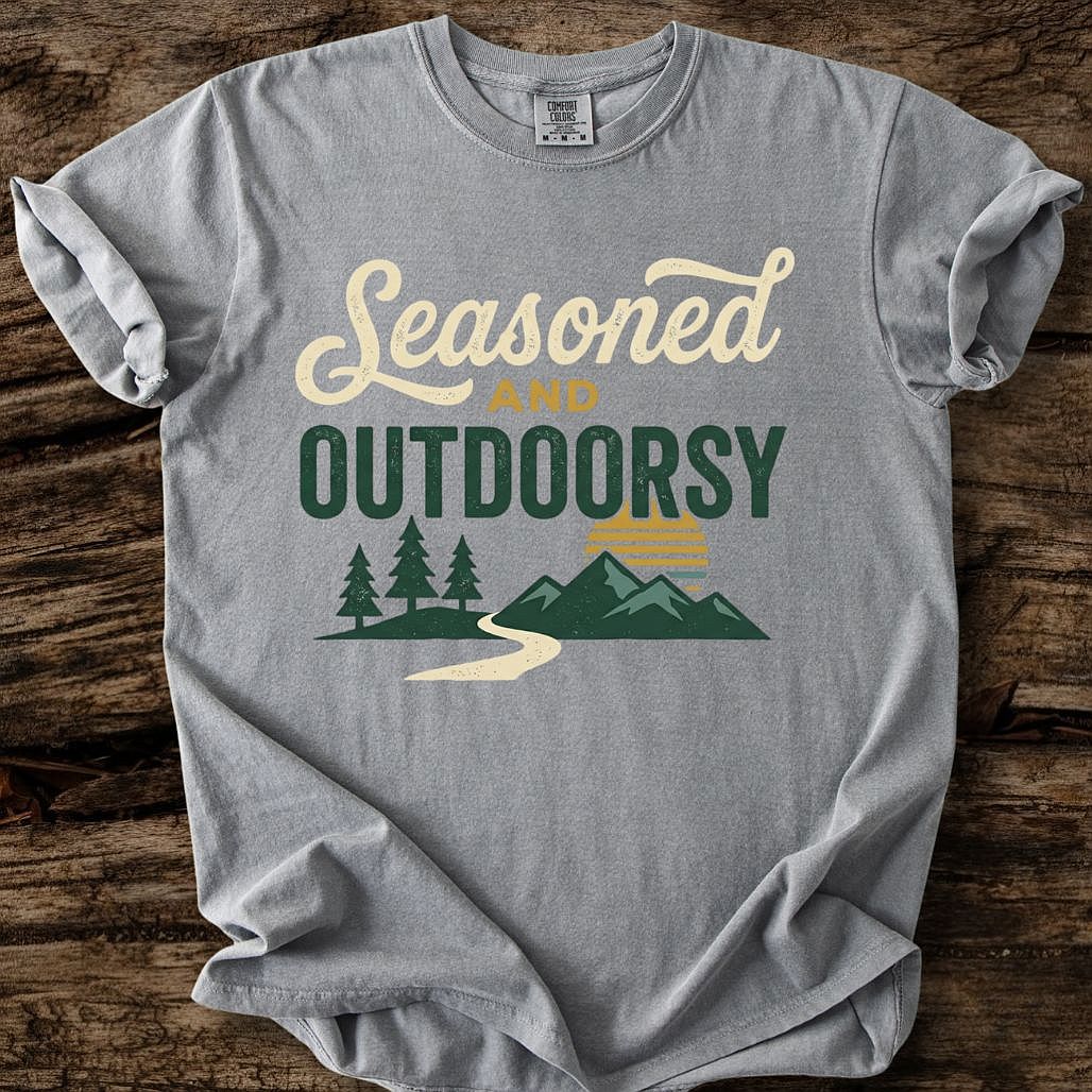 Seasoned And Outdoorsy T-Shirt