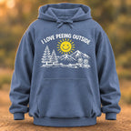 I Love Peeing Outside Hoodie